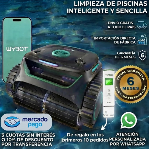 WYBOT C2 Robot Limpiador Premium Piscina