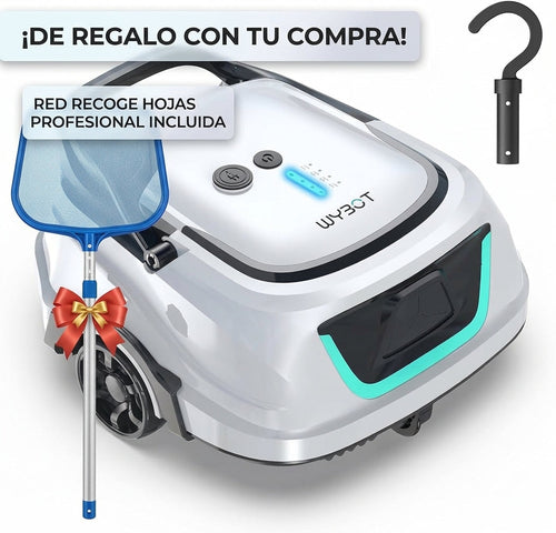 WYBOT A1 Robot Limpiador Piscina Sobre Tierra
