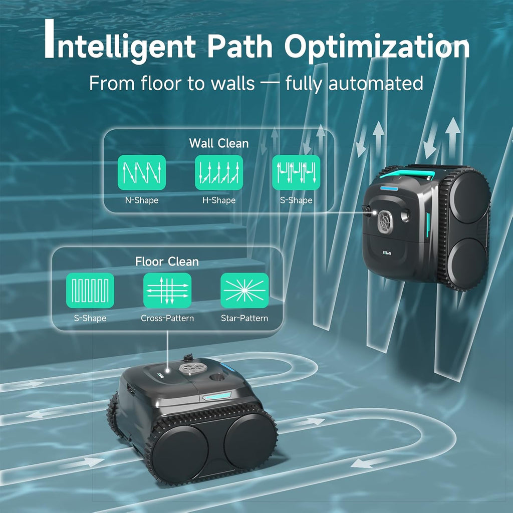 WYBOT C2 Robot Limpiador Inalámbrico Premium - Piscina Inteligente